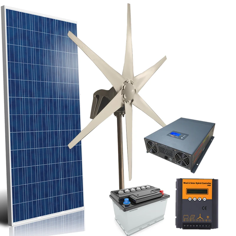High Efficiency Wind Solar Hybrid Power System for Outdoor Use ...