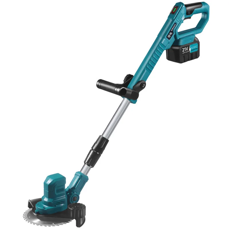 TEBAK Hedge Trimmer Battery Garden Tools 20V Cordless Grass Cutting Power Single Blade Long Reach Electric Hedge Trimmer Machine