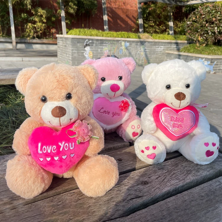 Plush Toy Girl Gifts Teddy Bear Wholesale Love You Valentines Day Soft