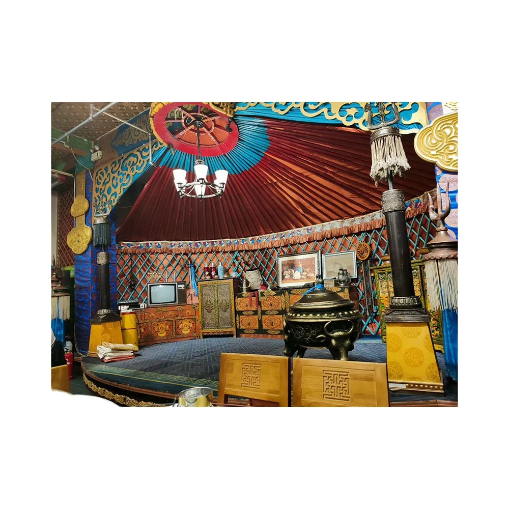 used rfq mongolian yurt tent for hotel exhibition to display new