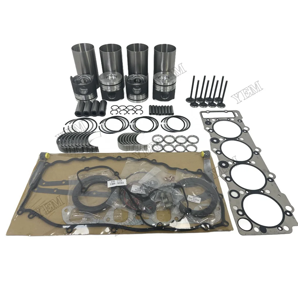 4HE1 Engine Repair Kit For Isuzu Gasket Piston Set