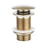Matt brushed gold