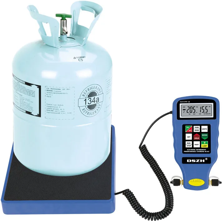 Hot Sales Air Conditioner Portable Accurate Electronic Scale Refrigerant Charging Scale for Refrigerants Weight Balance Scale