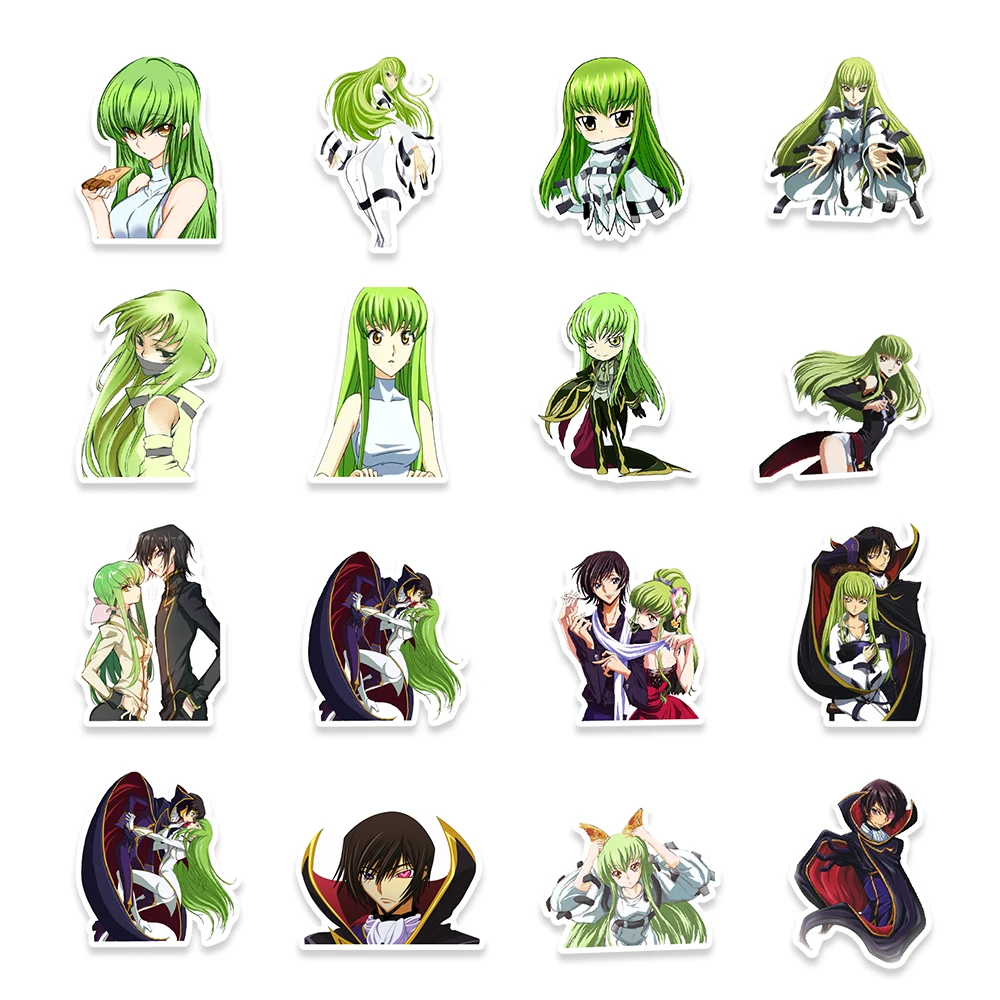 CODE GEASS x B-Side Label Sticker Lelouch Lamperouge Japanese