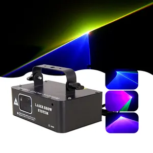 Mini RGB Party Led Stage Laser Light Show Dj Disco Full Color Animation Laser Projector Light