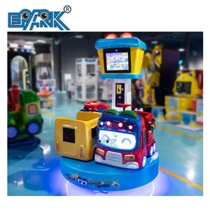 2 Players Rotating Gogobus Carousel Ride Amusement Swing Machine for Theme Park Playgrounds Musical Funfair Rides 220v Voltage