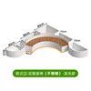 Style two-201 stainless steel luminous flower box seat