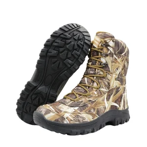 OBM ODM Custom Wholesale Outdoor Waterproof Hunting Boots High Top Mountain Hunting Boots for Men