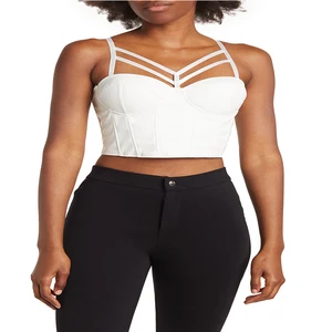 OEM logo Printing Sexy Mesh Two Pics White Color