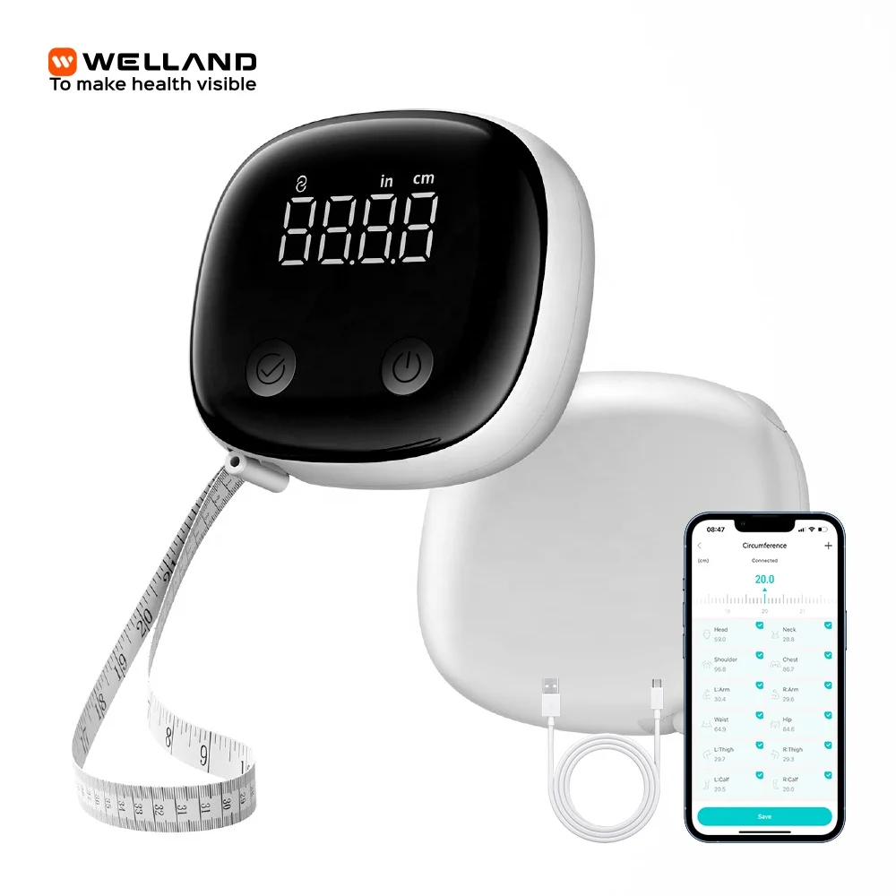RENPHO Smart Body Tape Measure : Meetlint voor je lichaam