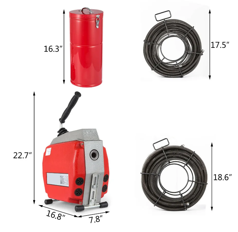 Gdst Automatic Drain Cleaner For Bathroom & Pipe Unclogging Machine Oem