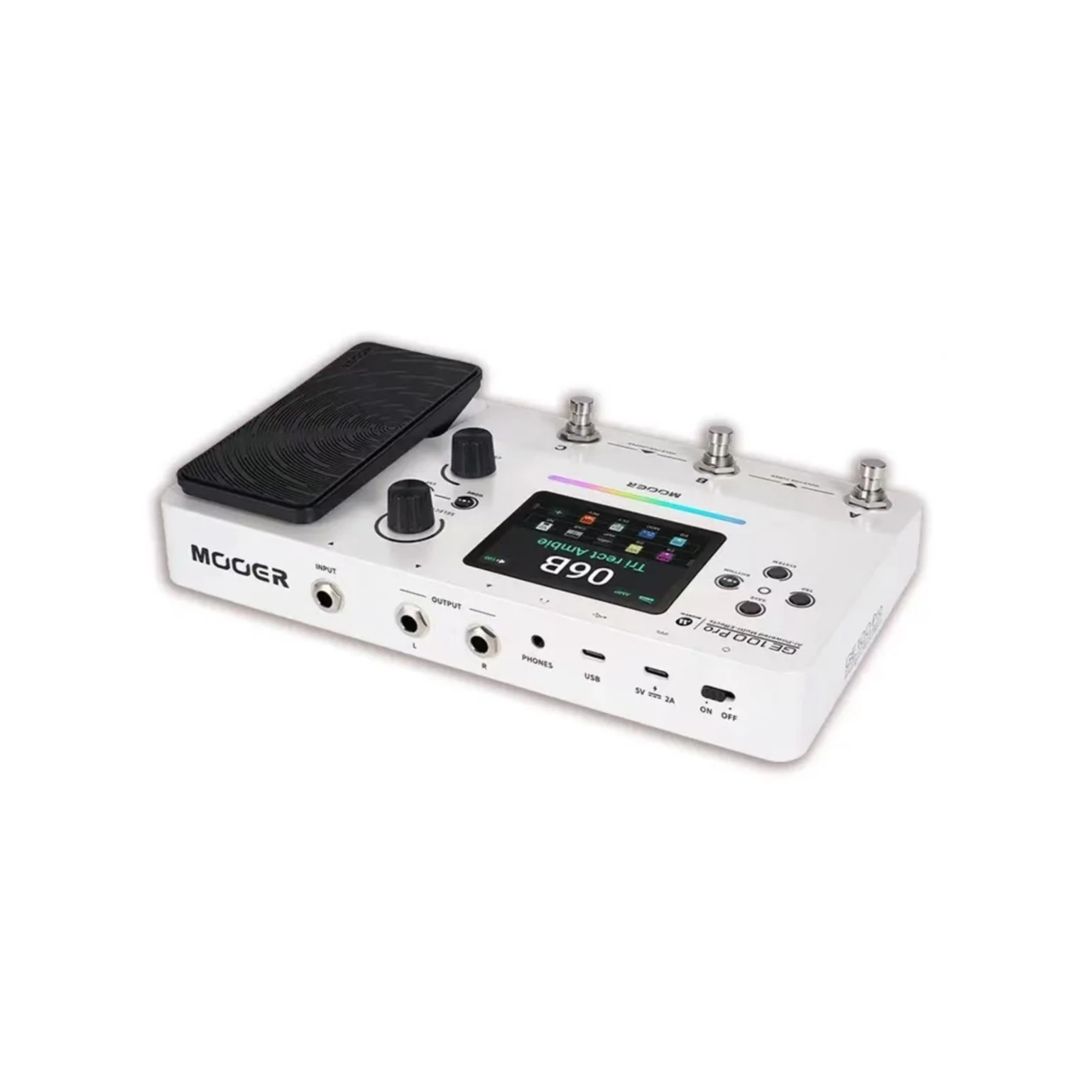 MOOER GE100 Pro AI-Powered Multi-Effects Processor/Pedal Guitar