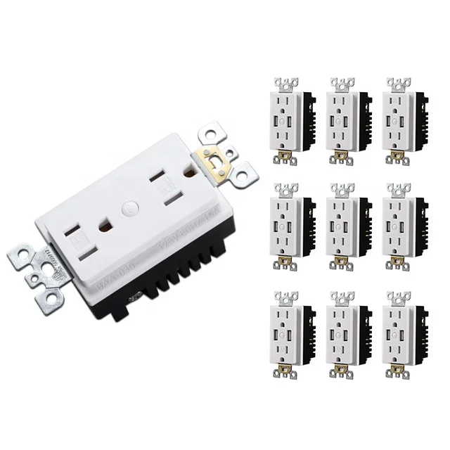 BAREP BAA-035 Smart In-Wall Outlets 25V 15A розетка