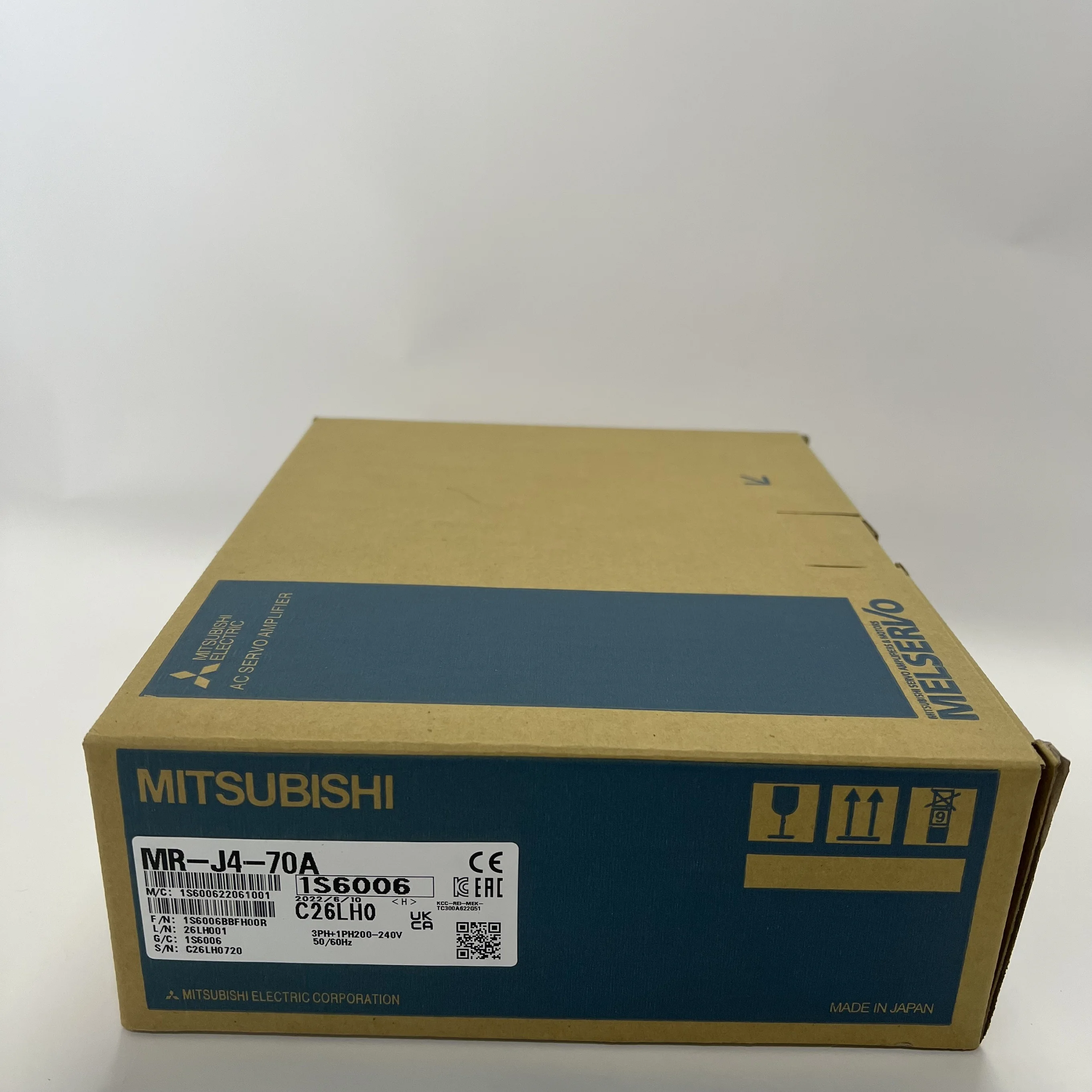 Mitsubishi AC Servo Amplifier MR-J4-70A