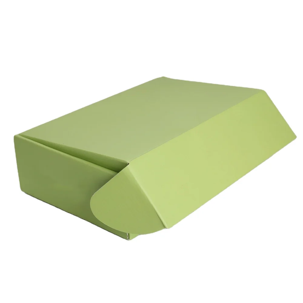 product custom gold foil embossed corrugated mailer box printed cloth packaging folding corrugated cardboard mailer box for skirts-4