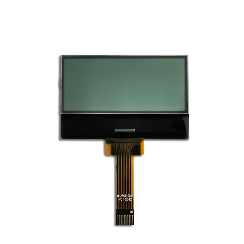 128x48 Dots Resolution FSTN HTN STN TN UC1601S Driver IC COG COB Monochrome Display Segment LCD Display Character LCD Module