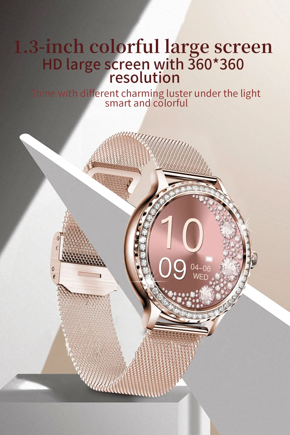 If you are searching for a supplier of a product with perfect quality control and highly competitive prices, which gives you an advantage in expanding your local market, then contact us now!  Competitive suppliers of  NX19 2026 Smart Watch for Ladies IP68 Waterproof BT Call 1.3inch Multiple Sport Modes Women Smartwatch 2026 Health Monitor