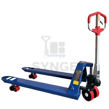 SYNGE Customized Hot Sale 1.5 Ton Hand Pallet Truck Jack Pallet Trolley Nylon Wheels