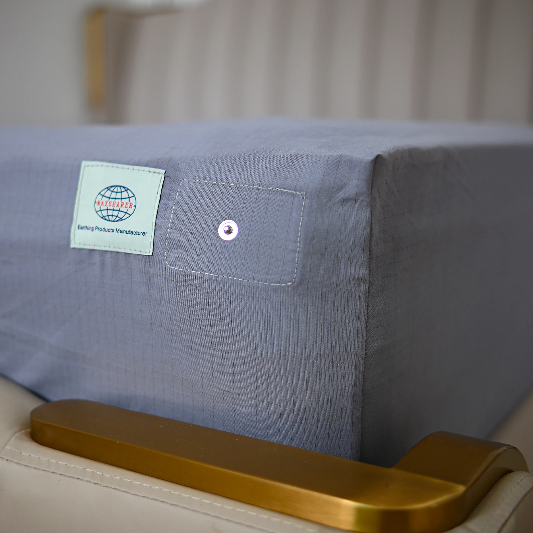 Drop Shipping Cable Gray ESD Earthing Cotton Bedding Fitted Sheets ...