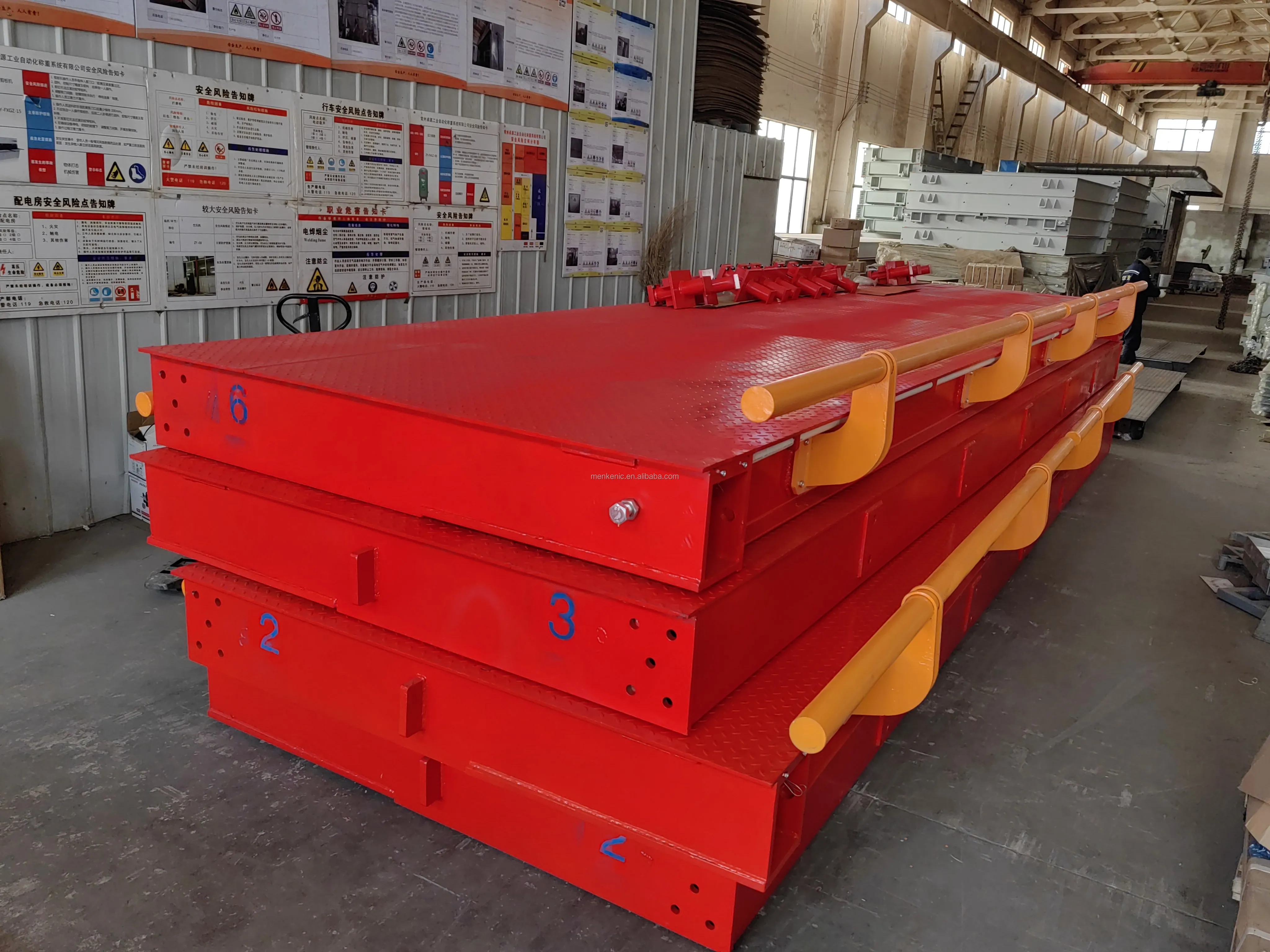 3x15m汽车衡重型汽车衡100吨带安全边缘地磅