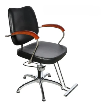 New Design Hair Salon Barber Reclining Chair Barber Chair Black