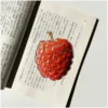 Marque-page framboise