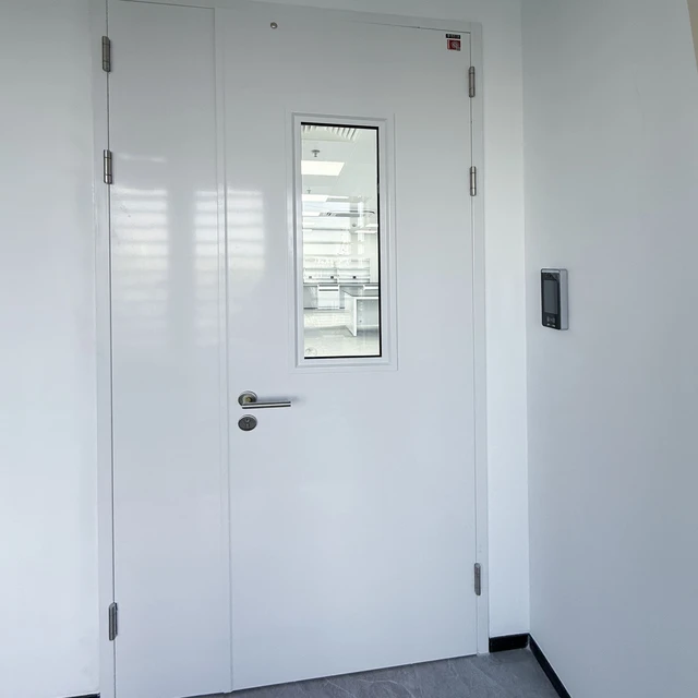 3H UL Anti-Theft Steel Entry Steel Fire Door  Modern Door With  Safety Metal Exterior Door for House