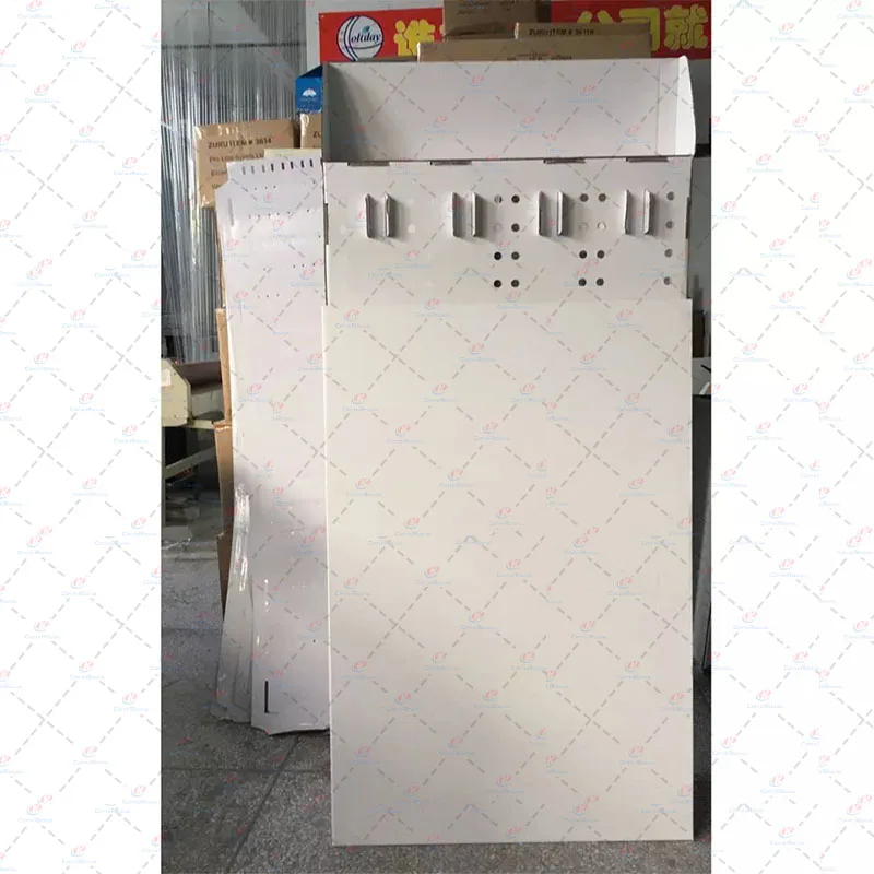 Customized Floor Standing Paper Corrugated Cardboard Paper Sunglasses Eyewear Eyeglass Display Stand Rack for Retail Store Shop