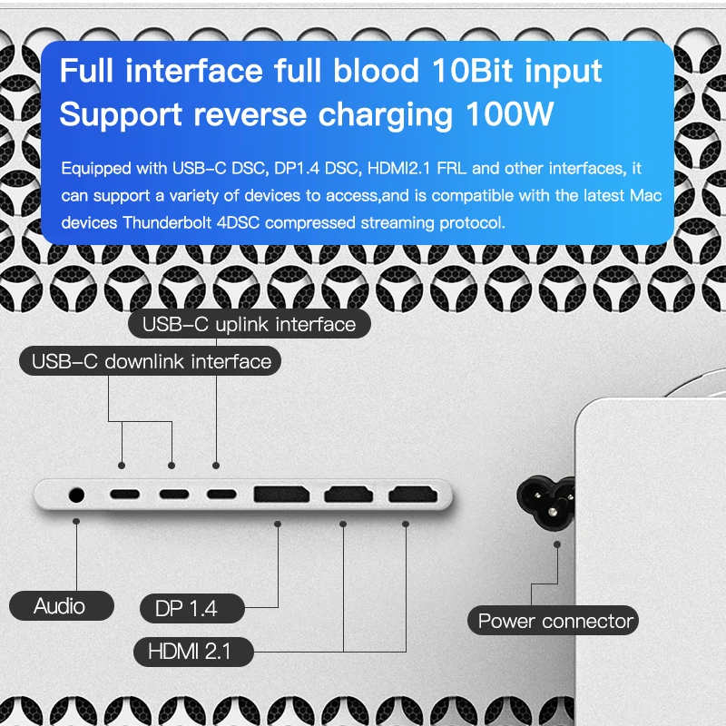 KUYCON G27P 27英寸5K 75hz发光二极管游戏办公室监视器视网膜显示器