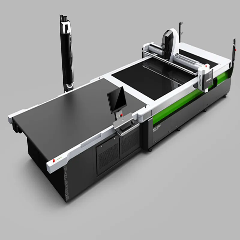 Computer Control Auto Fabric Cutting Machine with Blade Cutting