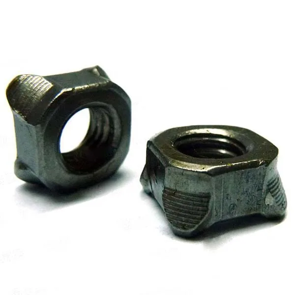 GB13680B M6 M8 M10 ML08 Carbon steel Grade 4 plain color welded square nut Type B