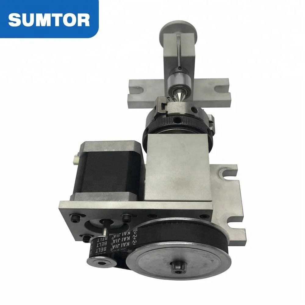 65 a Axis 4th Axis Rotary Cnc Router Rotation Dividing Head for Aluminum Profile Making Engraving Machine Milling Machine