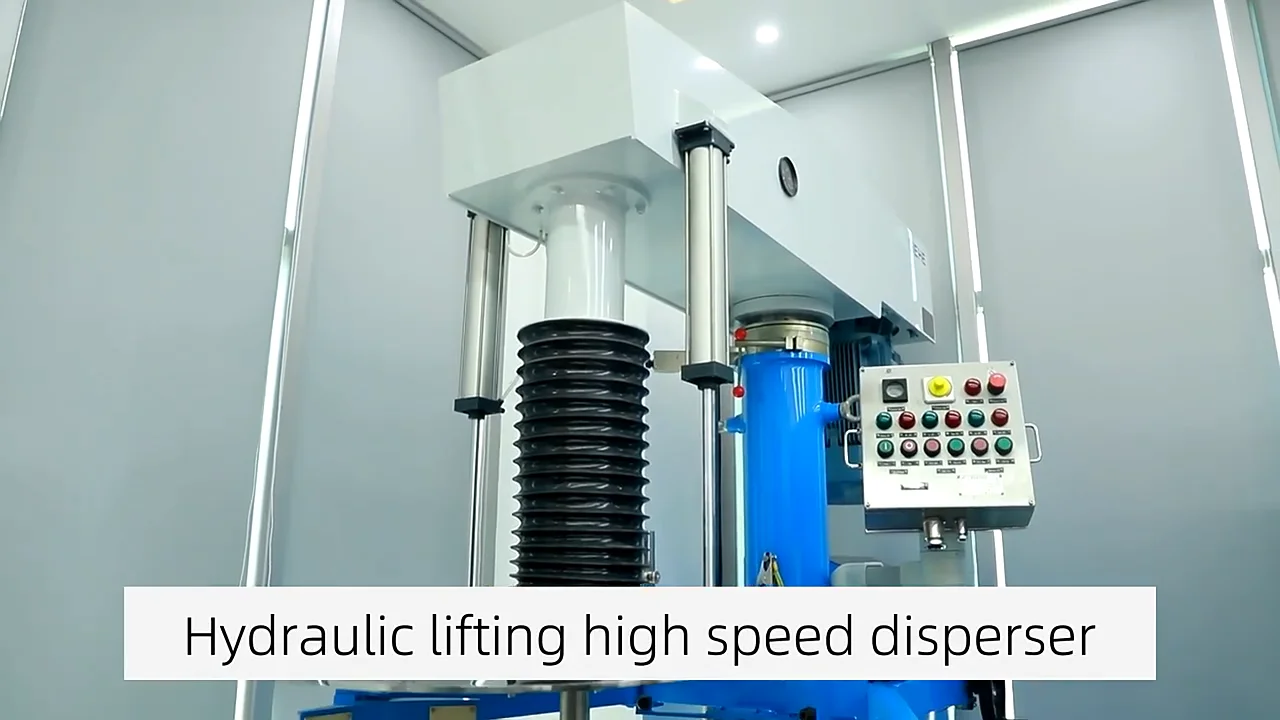 Industrial Mixer Paint Mixing Machine Hydraulic Lifting Dissolver High