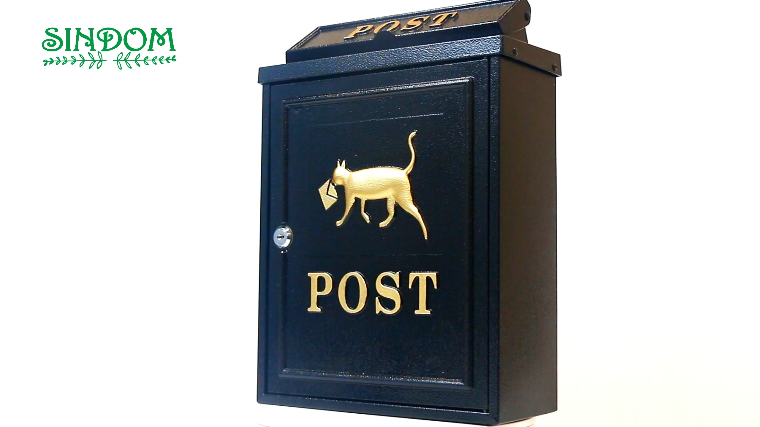 2023 new design secure mailbox metal letter cat box for outdoor buy