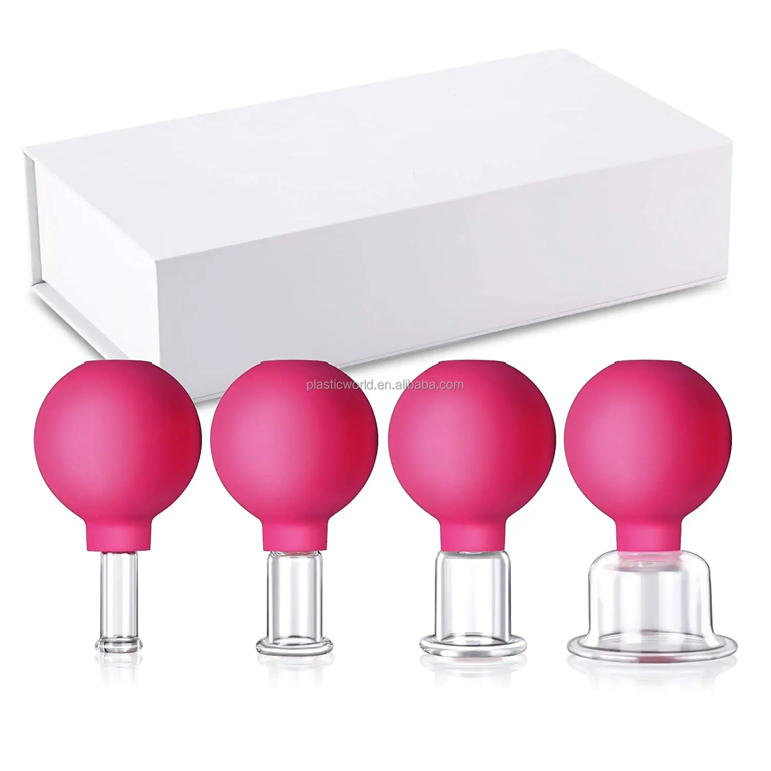 آخرین اخبار شرکت لیوان ماساژ مکش مکش صورت برای ماساژور لنفاوی فاشیای بدن و ضد سلولیت چروک  3