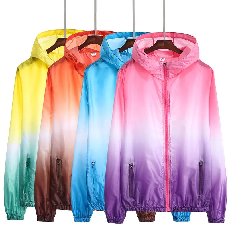 Hot Family Mom Dad Children Sunscreen Clothing Set Women and Men Outdoor Coat Family Matching Women Sports Jacket