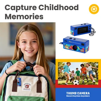 Bag Portable mini Camera 2025 G6 1080P Wide-Angle Children Outdoor Use Camera Portable Camcorder Retro Keychain Mini Size Camera detail image