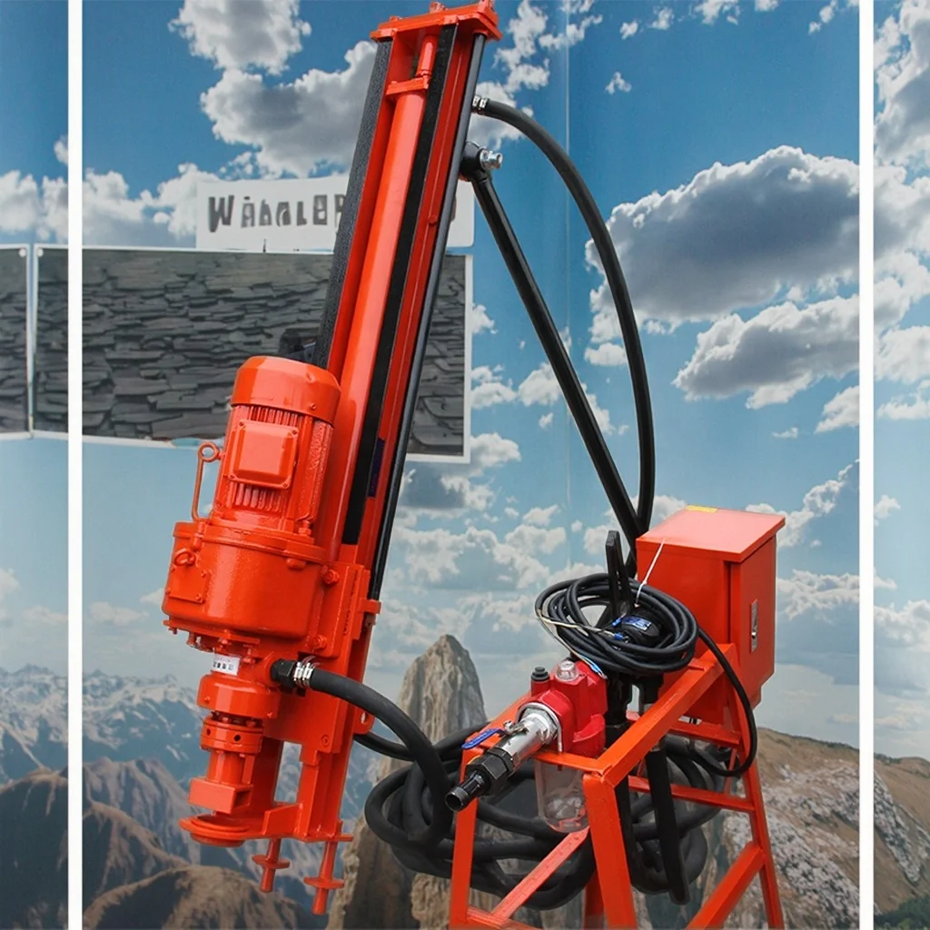 Dth Rotary Drilling Kaishan KQD100 Portable DTH Mine Drilling Rig