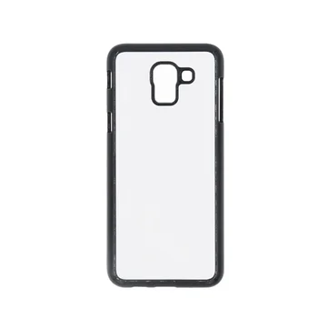 2D PC sublimation phone case for Samsung J6 2018 customize design printing mobile covers with aluminum sheet