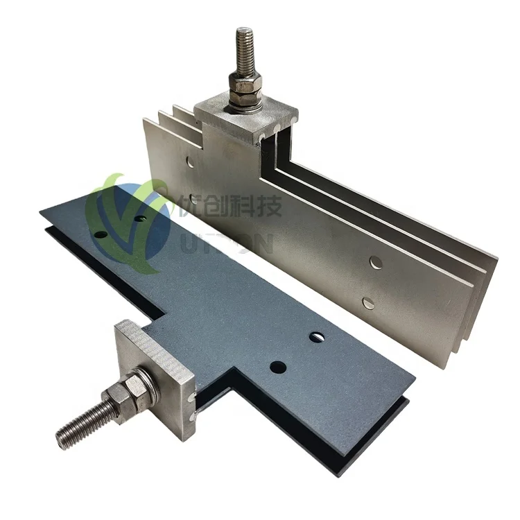 Iridium Oxide Coated Titanium Anode Cathode Plate for Chlorine-Generator Sodium Hypochlorite Custom Cutting Welding Bending