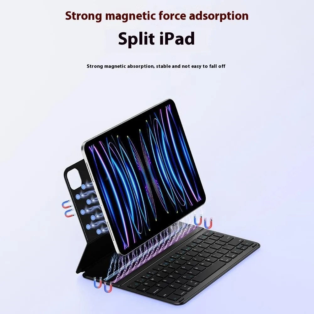 2024 129 inch   slim protective folio cover with backlit keys in grey-6