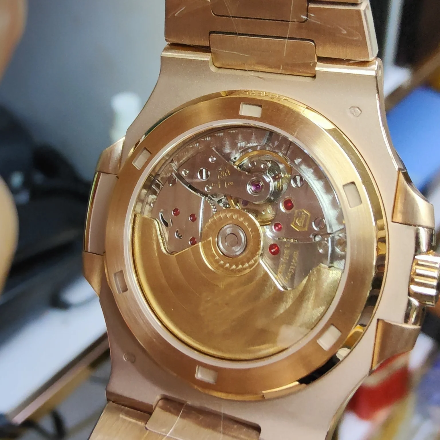 Factory 40mm Watch 5711 Movement Luxury 324 Sport Watch Full True Drill ...