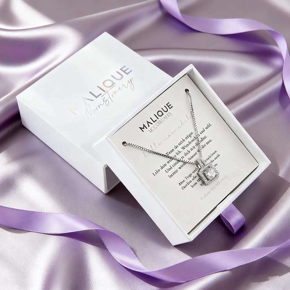 Schubladen-Box für Schmuck | Vollständig individualisierbare Luxusverpackung aus Papier mit Ihrem Design