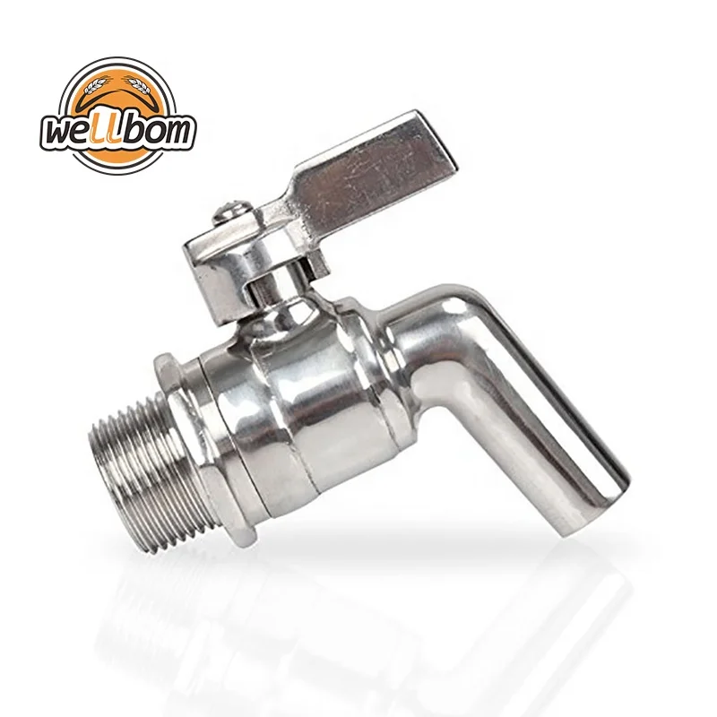 ​ Homebrew Beer Stainless Steel 1//2 Inch Thread Valve 200PSI PN16 Tap Faucet