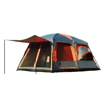 JWF-137 Wholesale camping outdoor 5-8 persons luxury waterproof large family tent