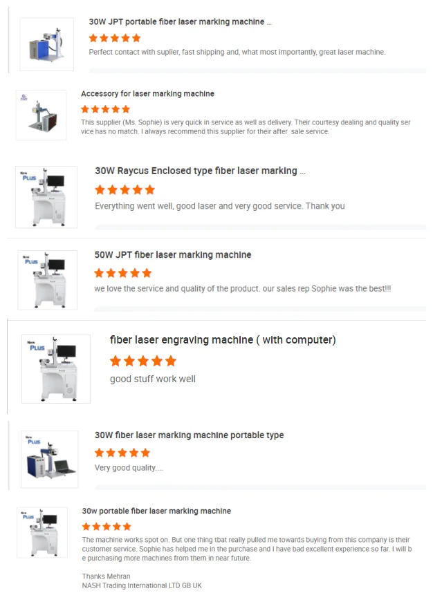 High Efficiency Marking the Tpv Cable Pvc Pipe Fly Type Fiber Laser Marking Machine for Production Line