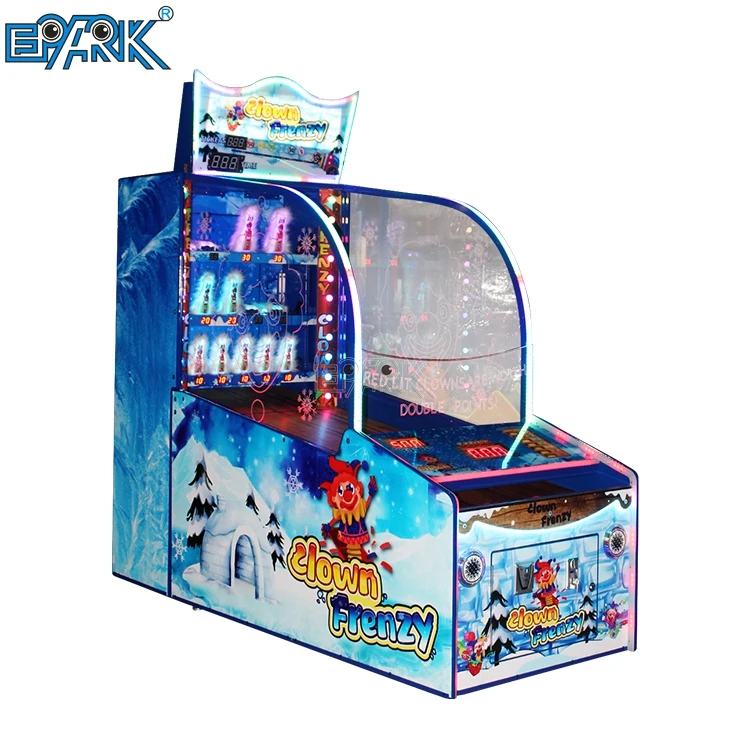Best Profit Tokent Coin Operated Redemption Ball Throw Arcade Shark Park Ticket Lottery Game Machine