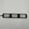 Three rows of 18 lights flashing red, blue and yellow 24V