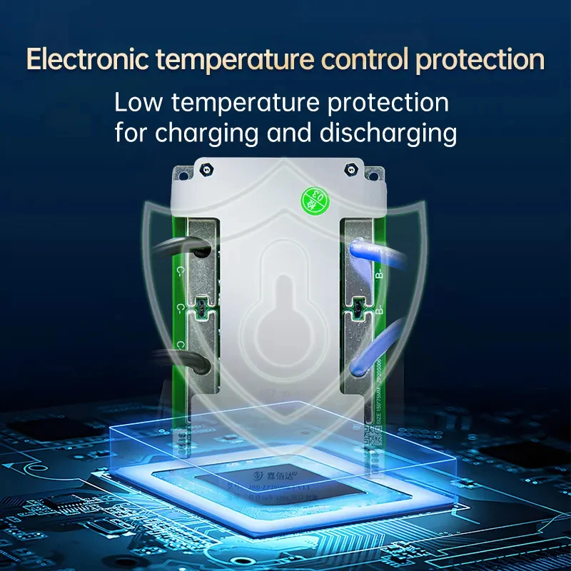 JBD ZP20S006 BMS for 3.2V LiFePO4 & 3.7V Lithium Ion Batteries