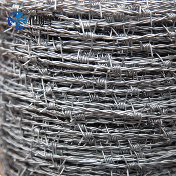 High Quality Anti-Climb Fence Hot Dipped Galvanized Prison Security Galvanized Barbed Wire Anti-rust and Anti-corrosion